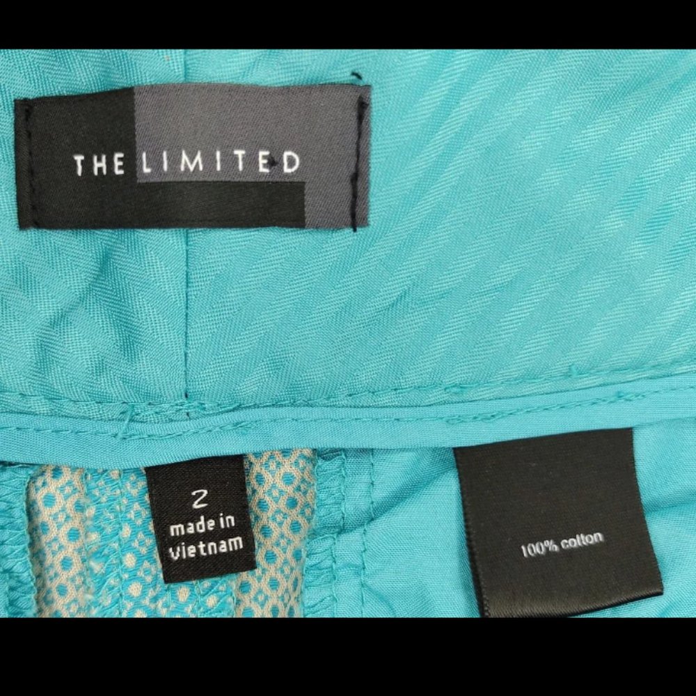 The Limited Teal Women's Dress Pants Size 2 - Picture 5 of 10